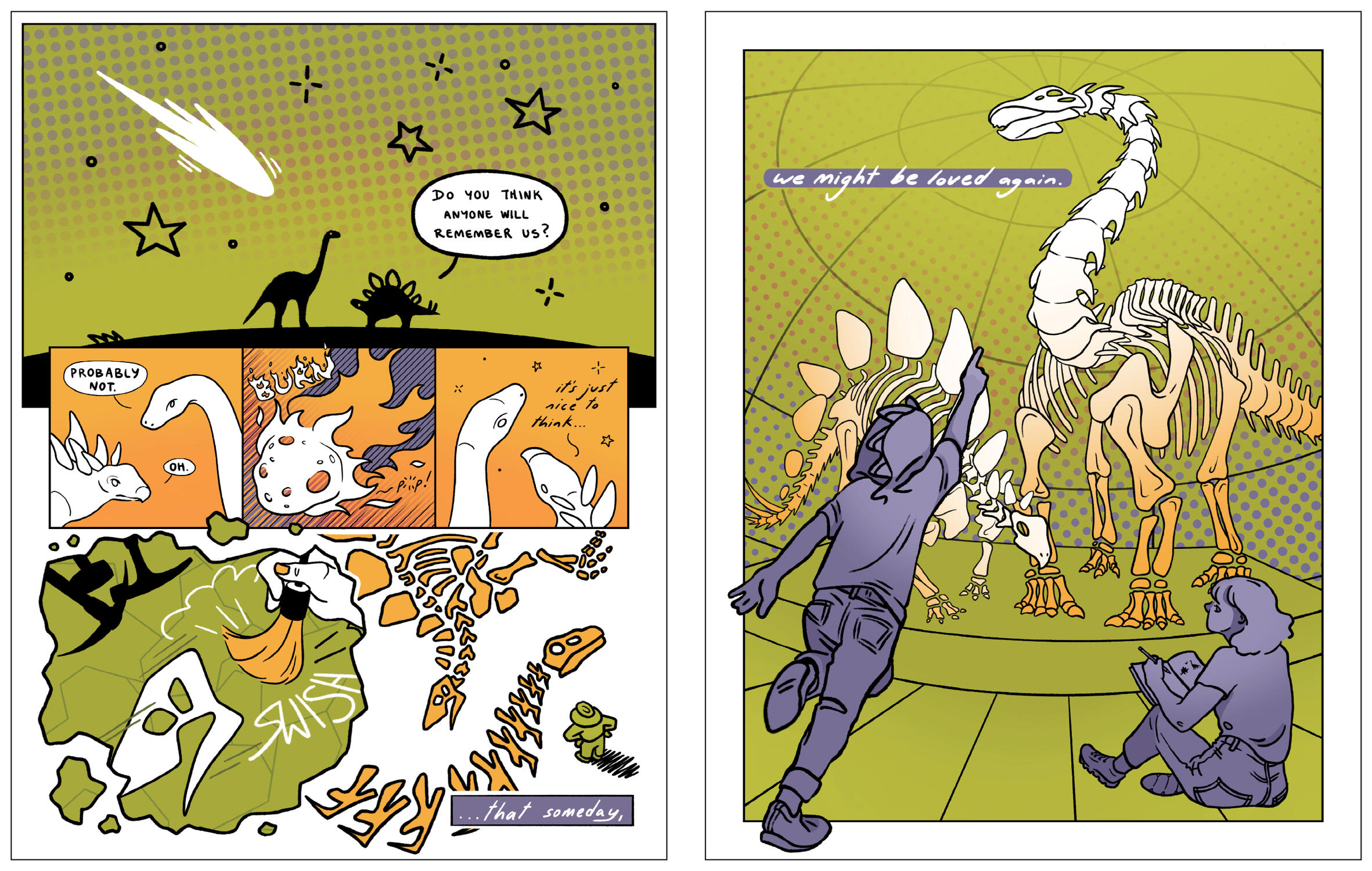 to be loved... - comic format